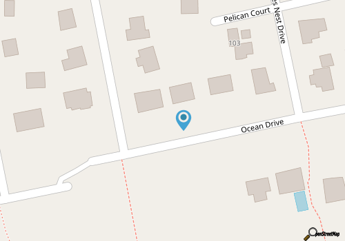 Diamond Girl, Oceanfront House in Emerald Isle, NC! map location