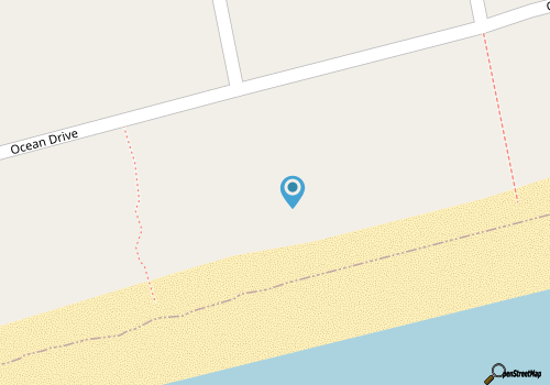Goodnights - Oceanfront 4BR 2BA Emerald Isle map location