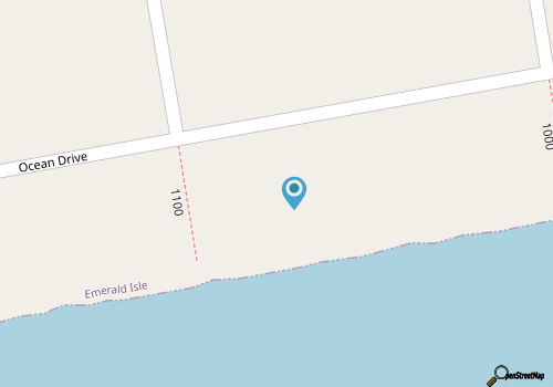 Pet Friendly, Ocean Front, ONE LEVEL! map location