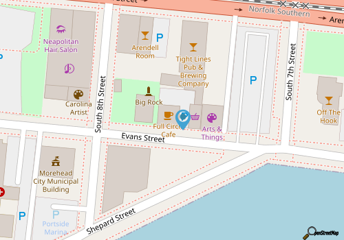 Full Circle Cafe map location