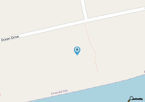 Triquetra (Sea, Sky, Land), Oceanfront House in Emerald Isle, NC! map location