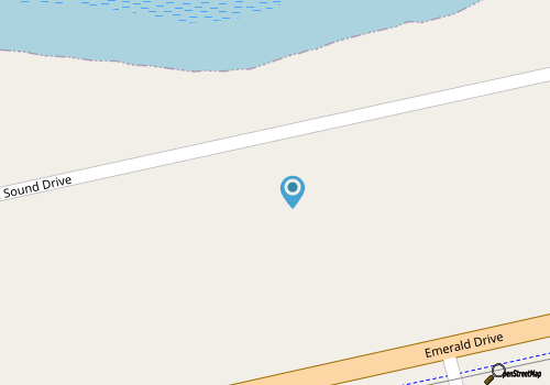 Serene beach house facing Bogue Sound & only a 10 minute walk to ocean beach! map location