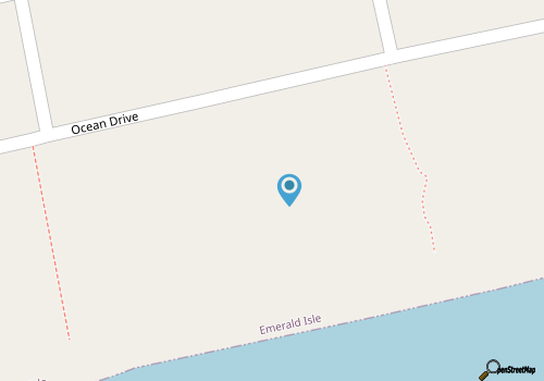 Blue Dolphin, Oceanfront House in Emerald Isle, NC! map location