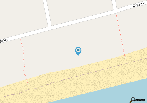 A Sandy Ridge, Oceanfront House in Emerald Isle, NC! map location
