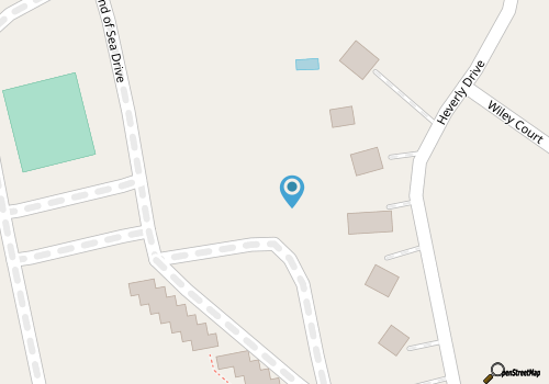 Heverly House Retreat, walkable to the beach, fitness room, hot tub, arcade game map location