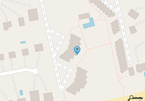The Beach Hive: Ocean view condo in the heart of Emerald Isle map location