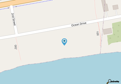 Amazing Ocean Front Cottage on the Crystal Coast map location