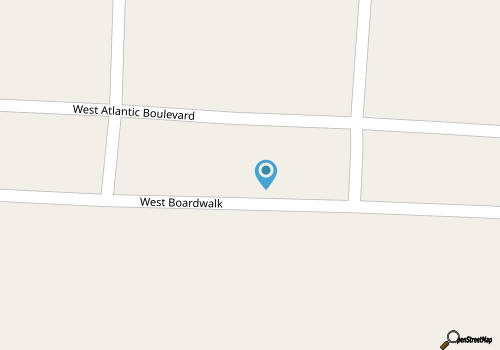 Newly renovated beach home with decks, ocean views, and outdoor shower map location