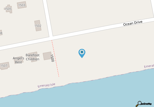 Better Daze, Oceanfront House in Emerald Isle, NC! map location