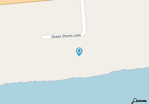 Blue View, Oceanfront House in Pine Knoll Shores, NC! map location