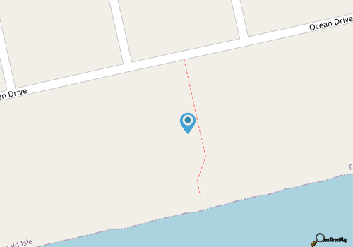 Brown Cottage, Oceanfront House in Emerald Isle, NC! map location