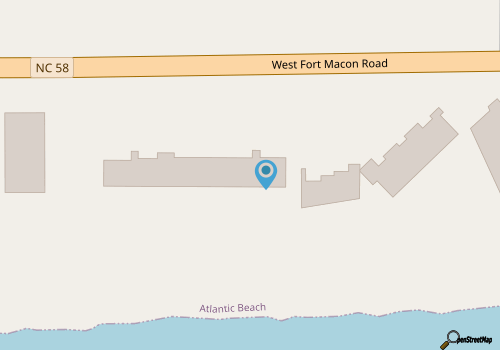 Ground-Level, Oceanfront Condo with Beach Access, WiFi, W/D & Shared Pool map location