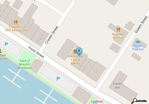 Marmalade Cafe & Bakery map location
