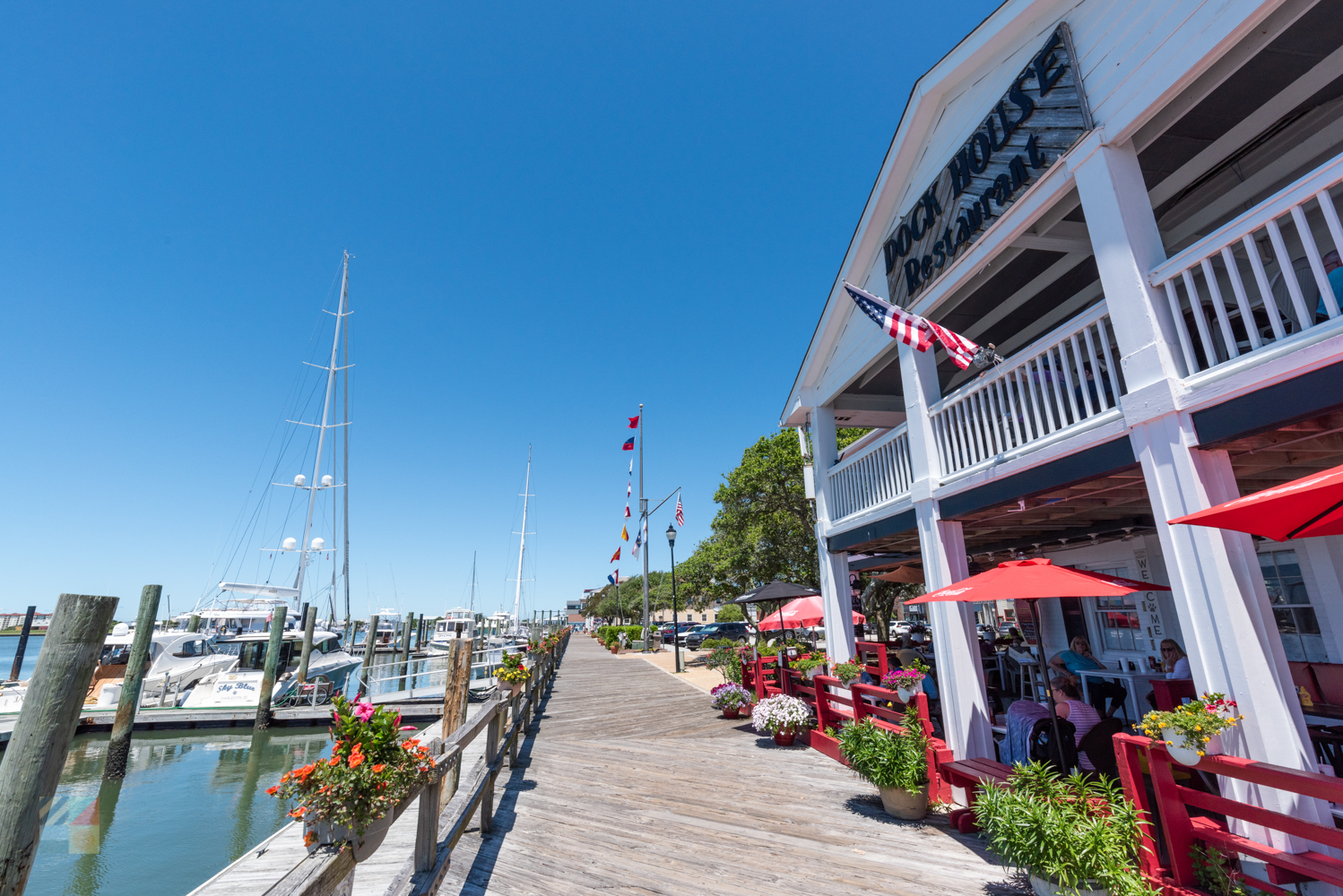 Beaufort NC waterfront restaurant