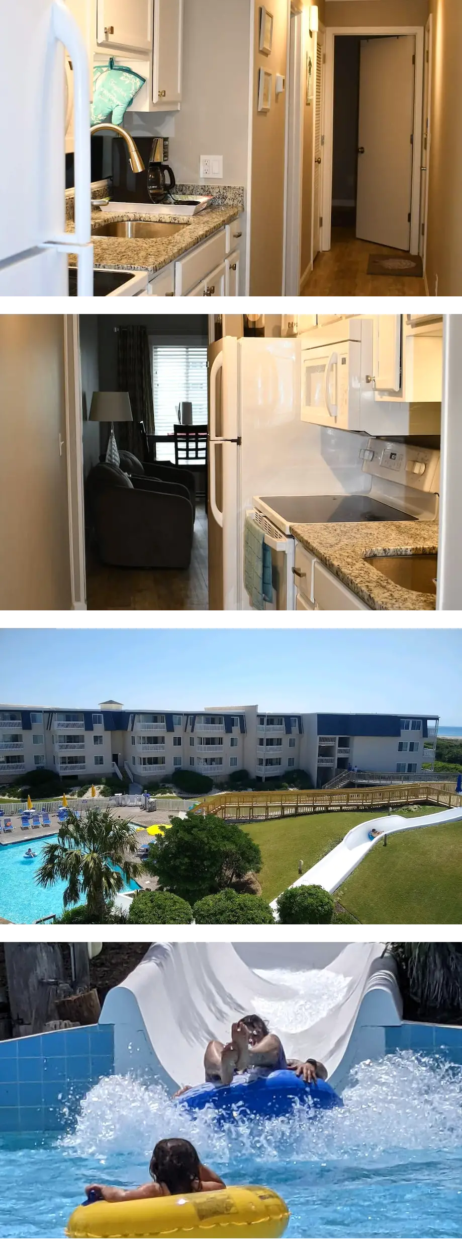 Beachfront resort, family friendly ameni...