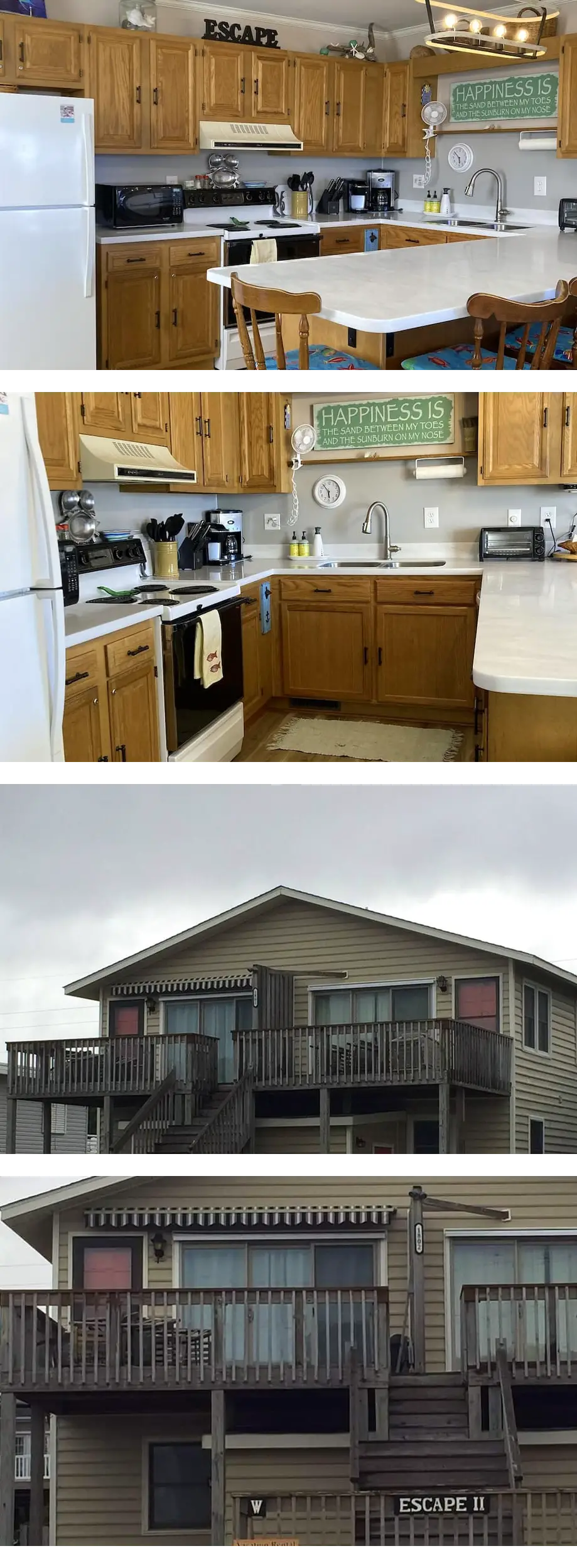 EMERALD ISLE - 2nd Row, 4 BR, 2BA, SLEEP...