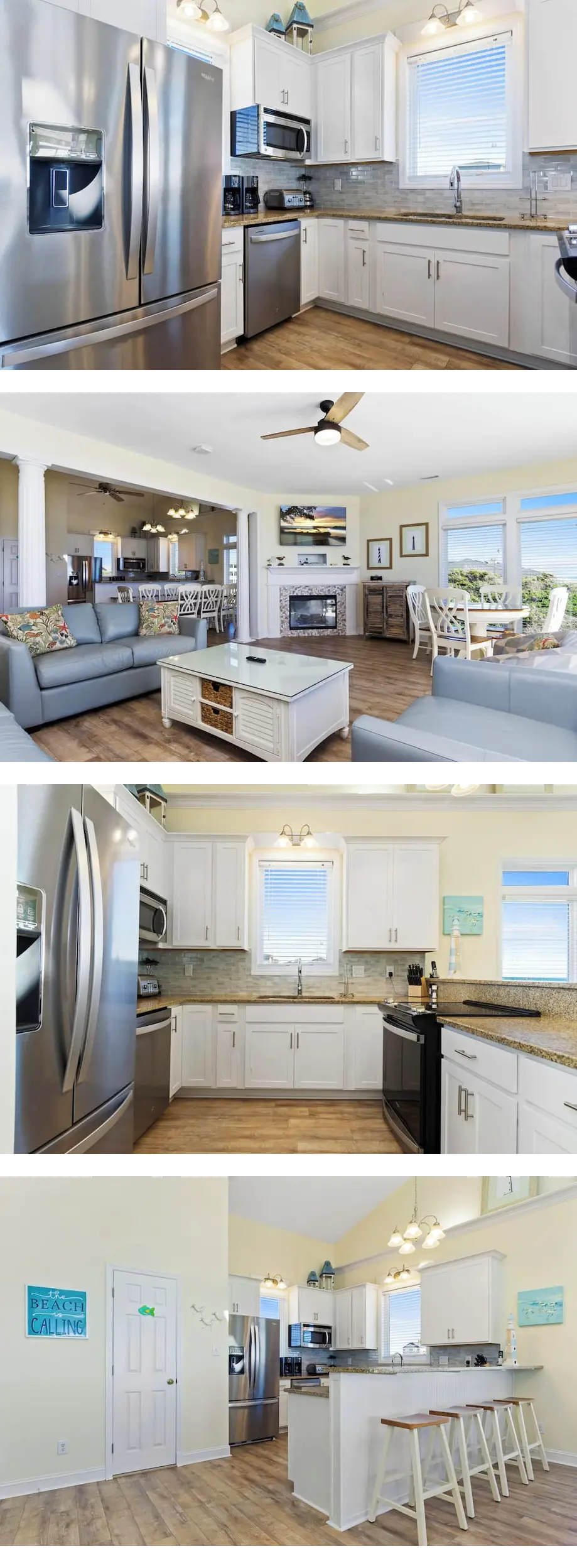 5 BR Oceanfront East side of Duplex with...