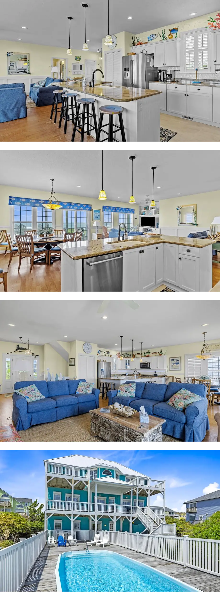 Oceanfront, private pool, views galore!