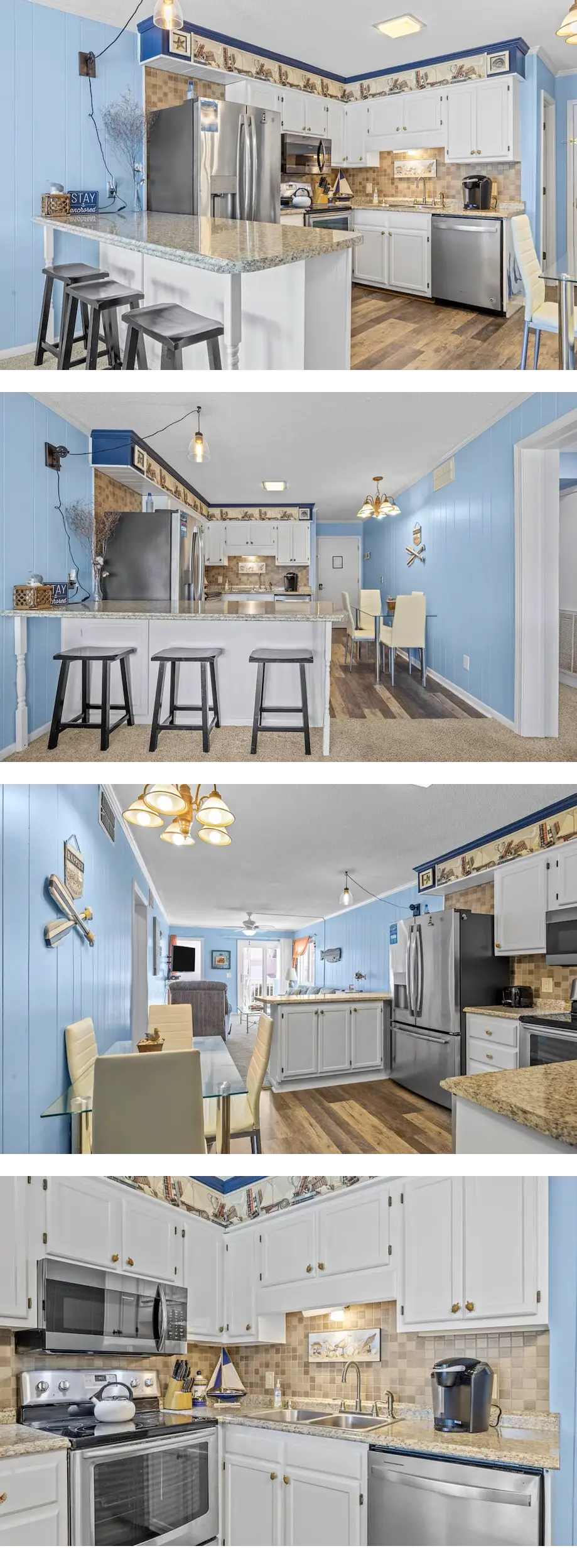 Ocean-view condo with beach access, WiFi...