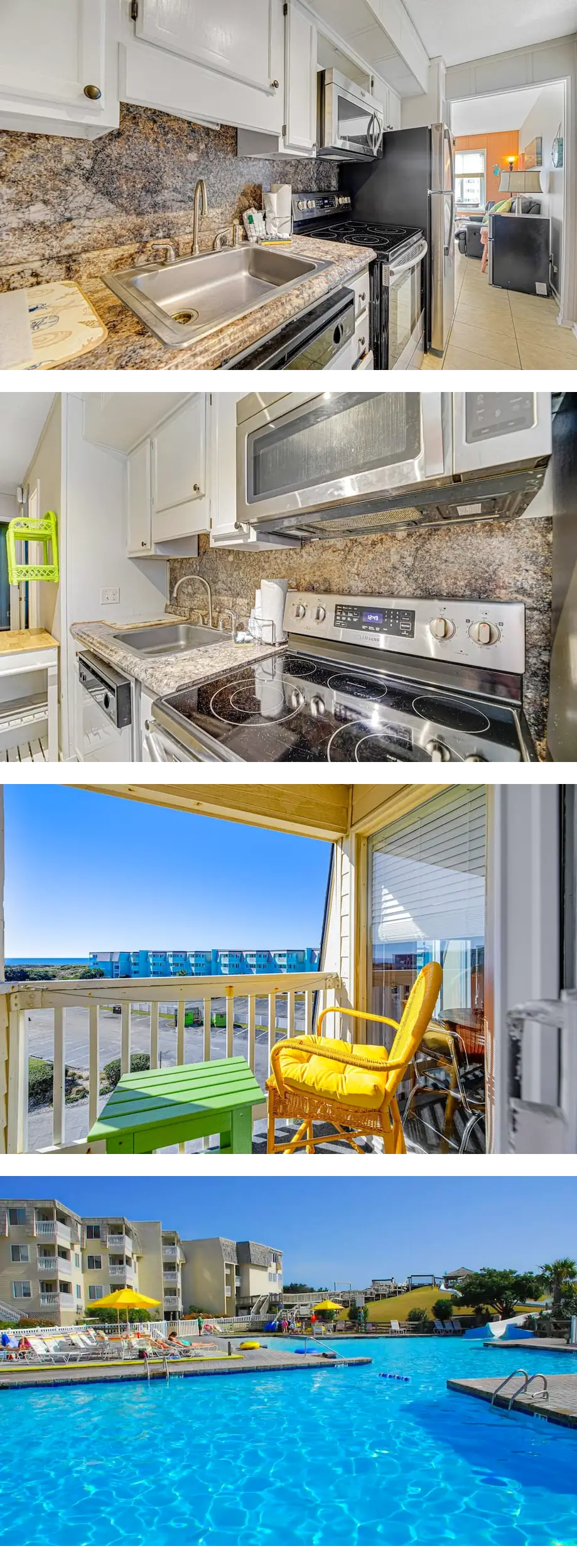 Beachfront condo with indoor/outdoor poo...