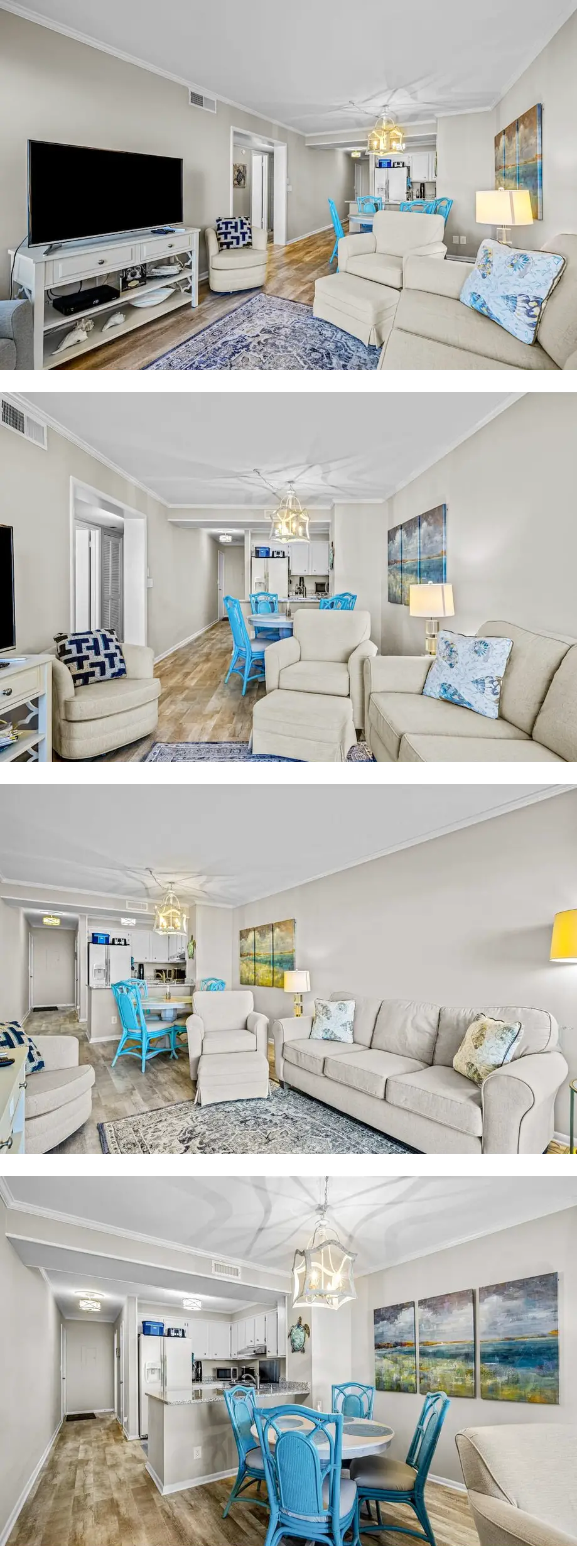 Ocean-view condo with beachfront access,...