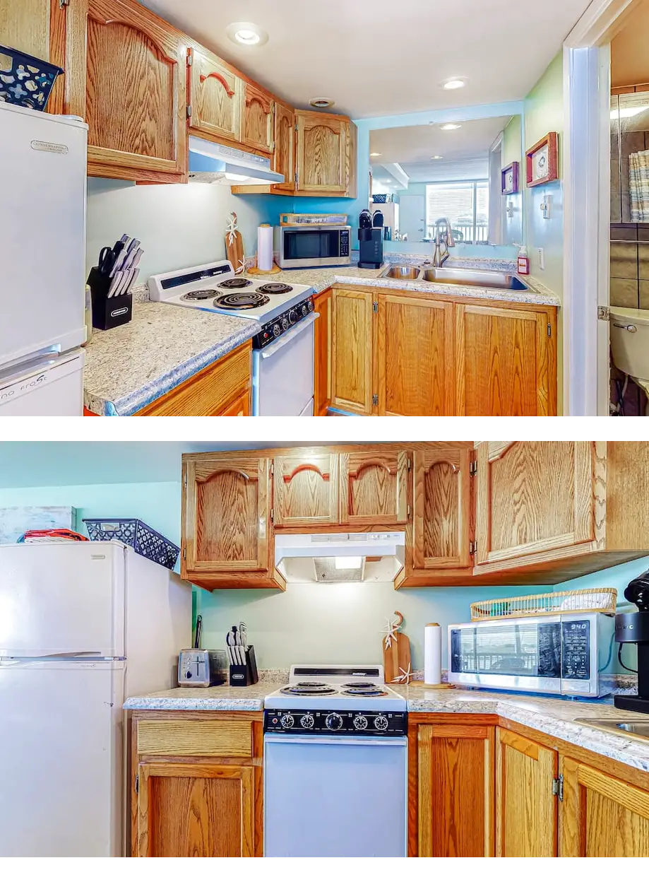 Sea Alcove: Colorful studio near the oce...