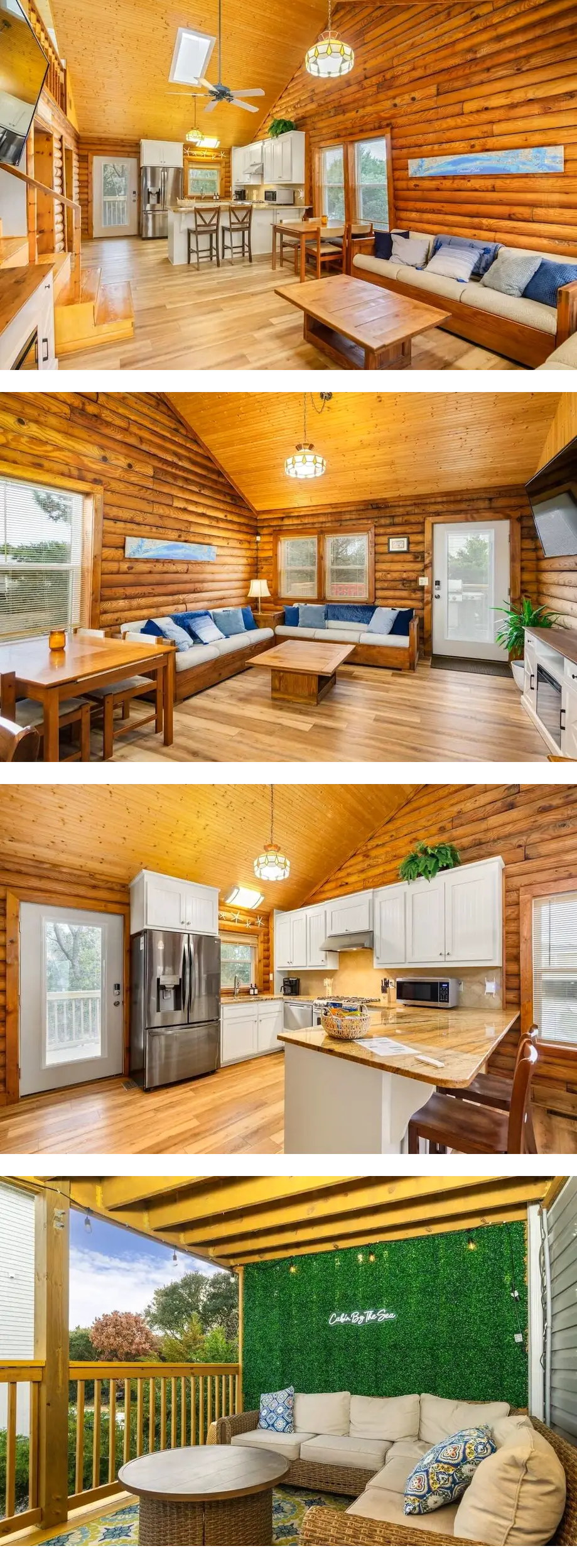 The Cabin By The Sea with Captains Quart...