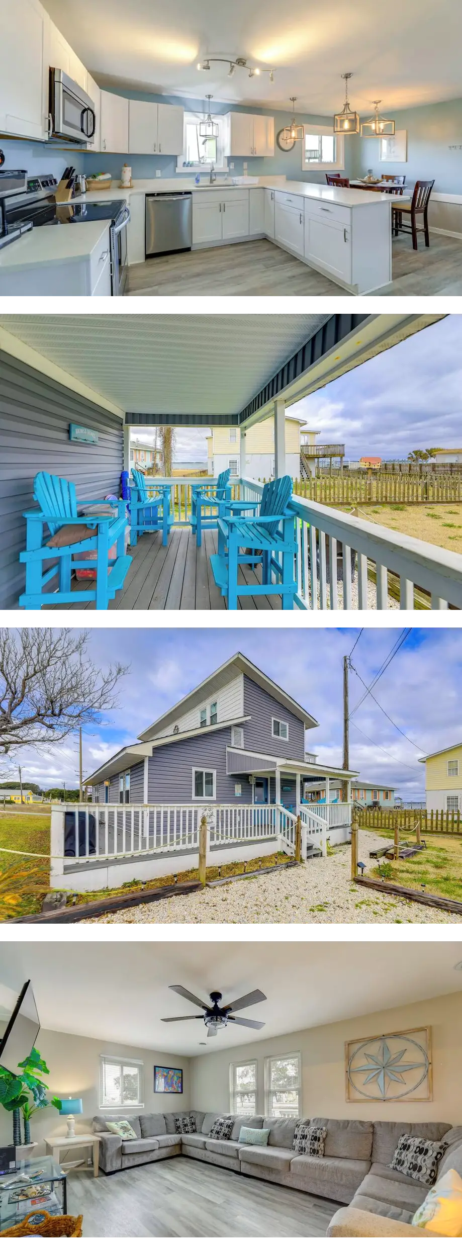 Walkable & Renovated! Salter Path Retrea...