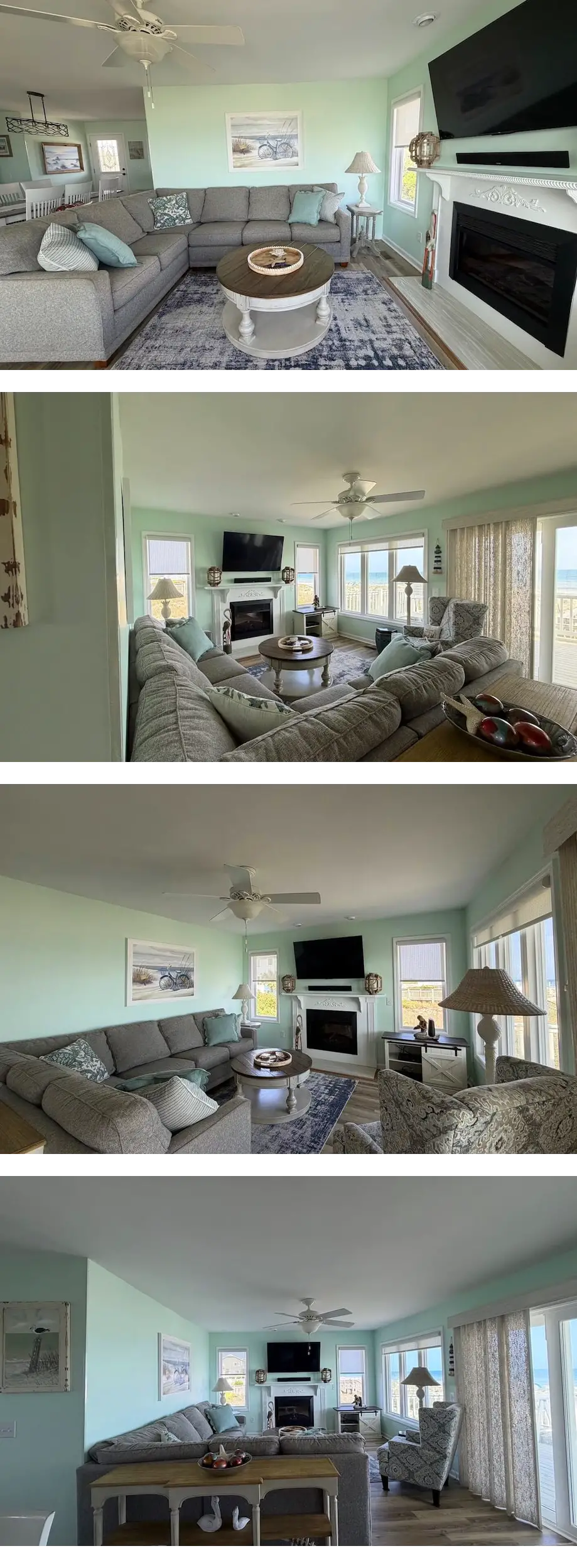 Ocean Front Beach Home 4BR – Views, De...