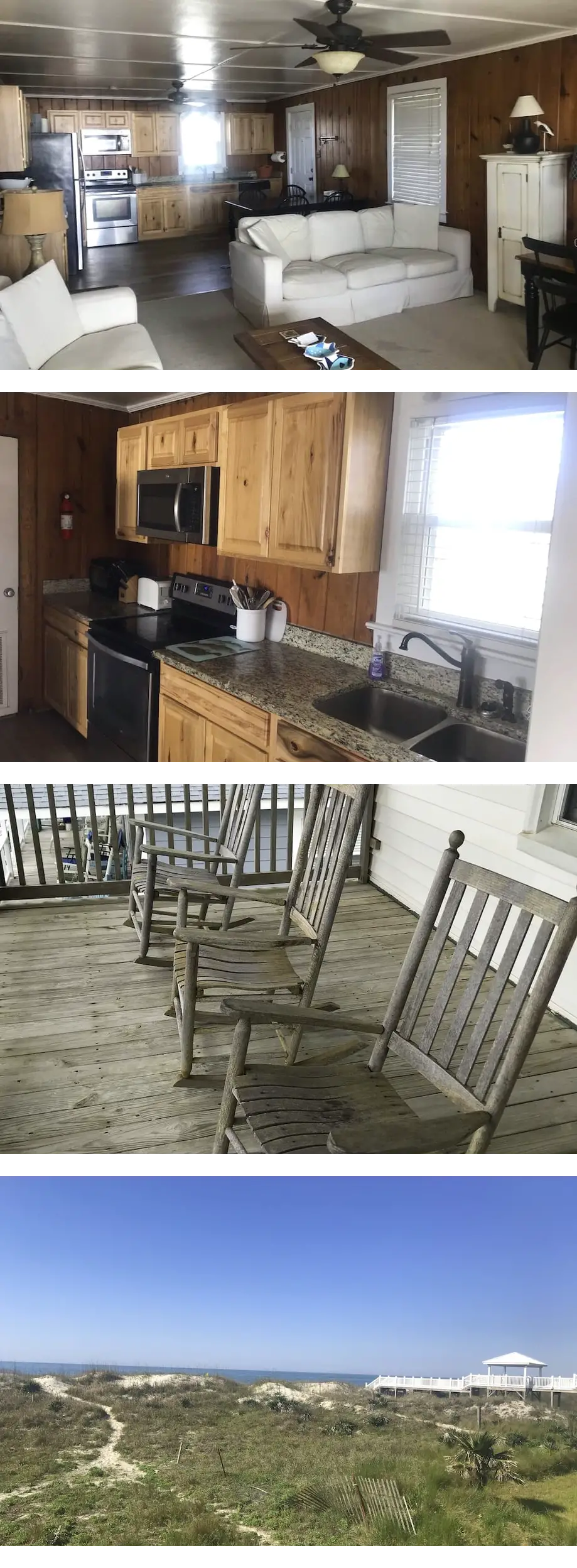 Ocean Front!!! Gone Fishing. Upstairs S...