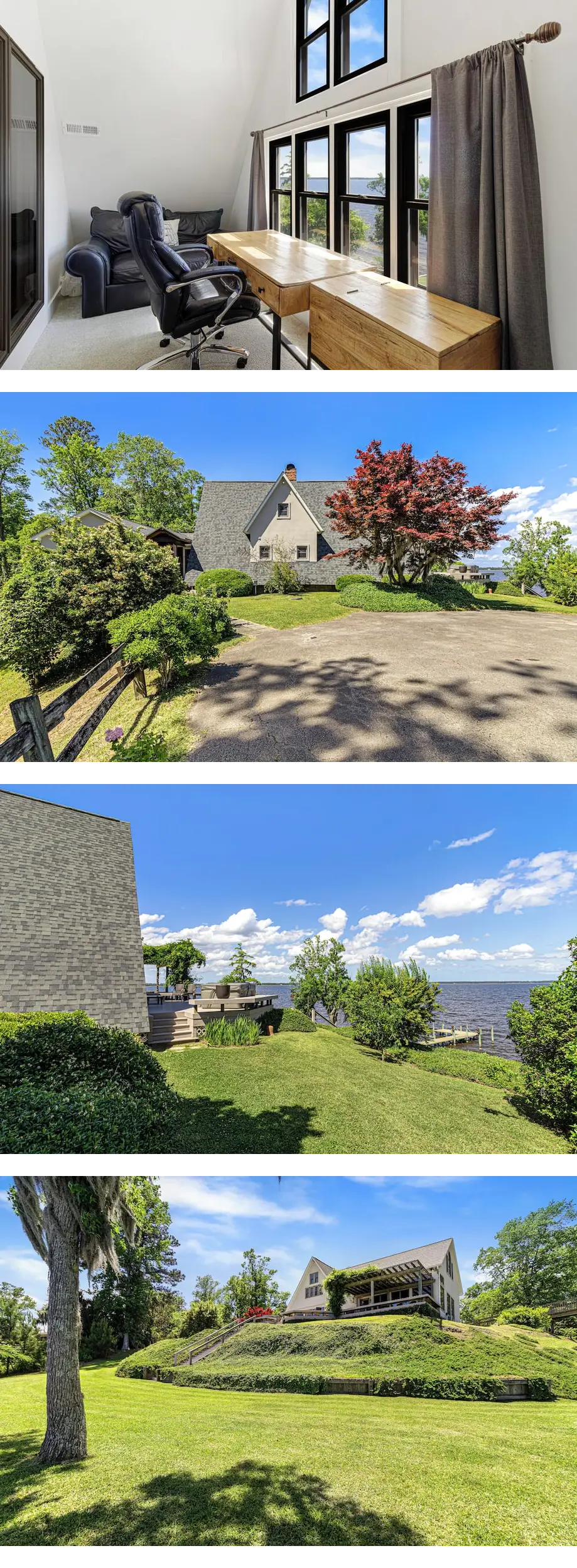 Secluded Riverfront Estate with 180 Degr...